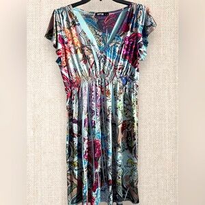 Women’s APT 9 Flutter Sleeve Dress
